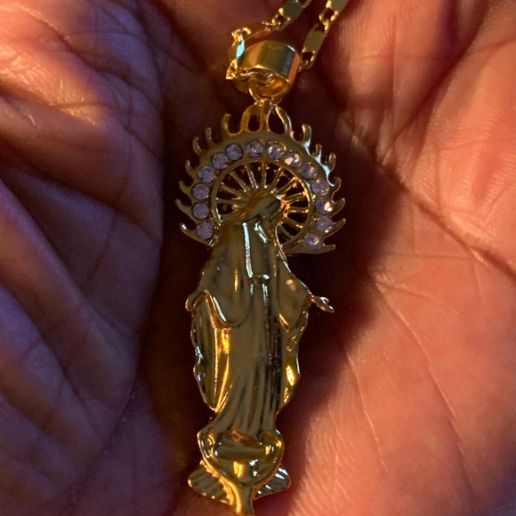 Unisex Religious Necklace Charm Pendant - Picture 4 of 4